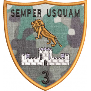 ECUSON / EMBLEMA - BATALIONUL 3 GENIU