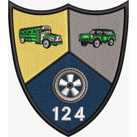 EMBLEMA BATALIONUL 124 TRANSPORT