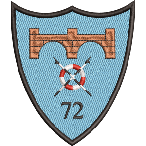 EMBLEMA Batalionul 72 geniu ,,GENERAL CONSTANTIN SAVU "