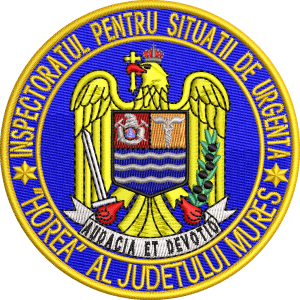EMBLEMA DEPARTAMENTUL SITUATII DE URGENTA HOREA AL JUDETULUI MURES