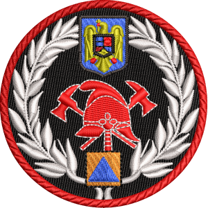 Emblema coifura SVSU brodata