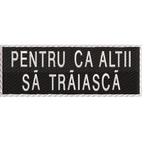 ECUSON PENTRU CA ALTII SA TRAIASCA SMURD