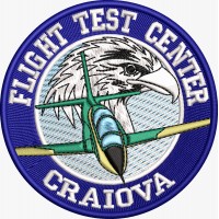 Emblema FLIGHT TEST CENTER - CRAIOVA Emblema FLIGHT TEST CENTER - CRAIOVA