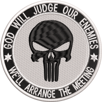 EMBLEMA GOD WILL JUDGE OUR ENEMIES
