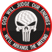 EMBLEMA GOD WILL JUDGE OUR ENEMIES