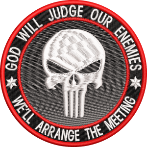EMBLEMA GOD WILL JUDGE OUR ENEMIES / 3