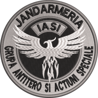 EMBLEMA JANDARMERIA IASI - GRUPA ANTITERO SI ACTIUNI SPECIALE