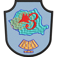 EMBLEMA GRUPUL 3 CERCETARE SI SUPRAVEGHERE PRIN RADIOLOCATIE SI AVERTIZARE TIMPURIE - VERSIUNEA 1
