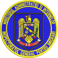 EMBLEME MANECA INSPECTORATUL GENERAL PENTRU IMIGRARI IGI ( VARIANTA NOUA )