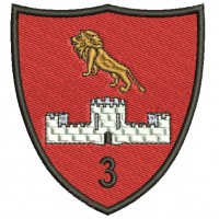 ECUSON / EMBLEMA - BATALIONUL 3 GENIU ECUSON / EMBLEMA - BATALIONUL 3 GENIU