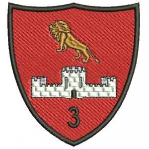 ECUSON / EMBLEMA - BATALIONUL 3 GENIU ECUSON / EMBLEMA - BATALIONUL 3 GENIU