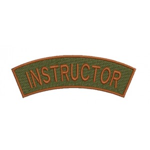 Patch-uri militare / EMBLEME – INSTRUCTOR Patch-uri militare / EMBLEME – INSTRUCTOR