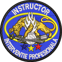 EMBLEMA - INSTRUCTOR JANDARMI INTERVENTIE PROFESIONALA
