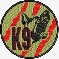 Emblema K9 CAP DE LUP Emblema K9 CAP DE LUP