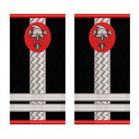 GRADE LOCOTENENT COLONEL POMPIERI - PASPOAL LANA NEGRU