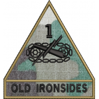 EMBLEMA  OLD IRONSIDES COMBAT