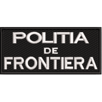 EMBLEMA POLITIA DE FRONTIERA PIEPT 11X5 CM