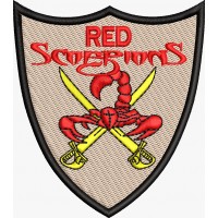 ECUSON / EMBLEMA RED SCORPIONS ECUSON / EMBLEMA RED SCORPIONS