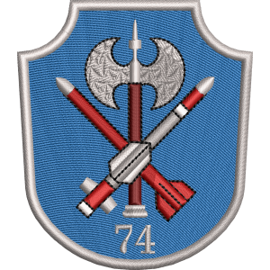 ECUSON / EMBLEMA REGIMENTUL 74 PATRIOT