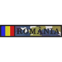 ECUSON ROMANIA TRICOLOR COMBAT FORTE AERIENE