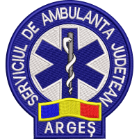 EMBLEMA AMBULANTA SAJ MANECA ARGES