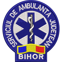 EMBLEMA AMBULANTA SAJ MANECA - BIHOR