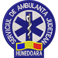 EMBLEMA AMBULANTA SAJ MANECA - HUNEDOARA