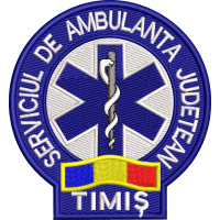 EMBLEMA AMBULANTA SAJ MANECA - TIMIS