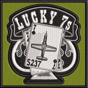 ECUSON / EMBLEMA LUCKY 7 S ECUSON / EMBLEMA LUCKY 7 S