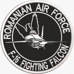 ECUSON / EMBLEMA - Pilot F-16 FIGHTING FALCON Romanian Air Force ECUSON / EMBLEMA - Pilot F-16 FIGHTING FALCON Romanian Air Force