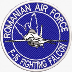 ECUSON / EMBLEMA - Pilot F-16 FIGHTING FALCON Romanian Air Force ECUSON / EMBLEMA - Pilot F-16 FIGHTING FALCON Romanian Air Force