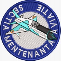 EMBLEMA MIG 21 LANCER / sectia mentenanta aviatie - 2
