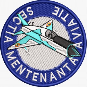 EMBLEMA MIG 21 LANCER / sectia mentenanta aviatie - 2