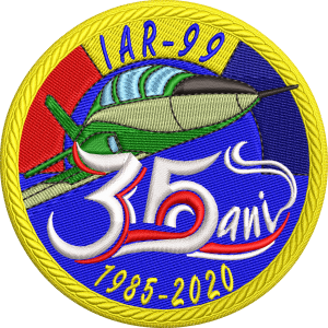Emblema AVIATIE - IAR 99 ( ANIVERSARA ) - 35 ANI