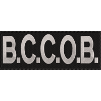 EMBLEMA - POLITIA ROMANA VESTA DIRECȚIA DE COMBATERE A CRIMINALITĂȚII ORGANIZATE (  B.C.C.O.B. )