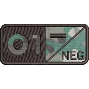 ECUSON GRUPA SANGUINA O1 NEGATIV - COMBAT ECUSON GRUPA SANGUINA O1 NEGATIV - COMBAT