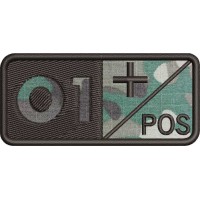 ECUSON GRUPA SANGUINA O1 POZITIV - COMBAT 